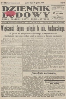 Dziennik Ludowy : organ Polskiej Partji Socjalistycznej. 1924, nr 289