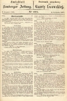 Amtsblatt zur Lemberger Zeitung = Dziennik Urzędowy do Gazety Lwowskiej. 1862, nr 278