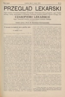 Przegląd Lekarski oraz Czasopismo Lekarskie. 1910, nr 6