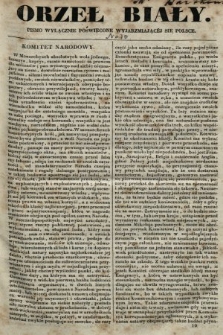 Orzeł Biały : pismo wyłącznie poświęcone wyjarzmiającéj się Polsce. R. 1, 1840, nr 10