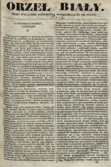 Orzeł Biały : pismo wyłącznie poświęcone wyjarzmiającéj się Polsce. R. 1, 1840, nr 12