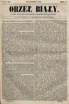 Orzeł Biały : pismo wyłącznie poświęcone wyjarzmiającéj się Polsce. R. 5, 1845, nr 23 i 24