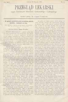 Przegląd Lekarski : organ Towarzystw lekarskich Krakowskiego i Galicyjskiego. 1905, nr 4