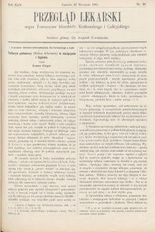 Przegląd Lekarski : organ Towarzystw lekarskich Krakowskiego i Galicyjskiego. 1905, nr 38