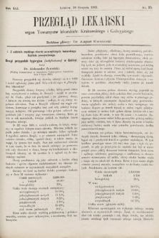 Przegląd Lekarski : organ Towarzystw lekarskich Krakowskiego i Lwowskiego. 1902, nr 35