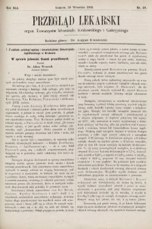 Przegląd Lekarski : organ Towarzystw lekarskich Krakowskiego i Lwowskiego. 1902, nr 38