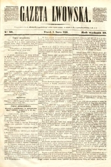 Gazeta Lwowska. 1869, nr 49