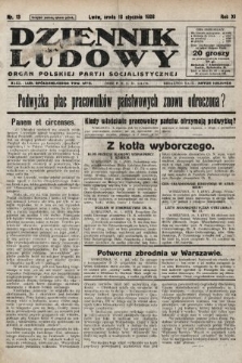 Dziennik Ludowy : organ Polskiej Partji Socjalistycznej. 1928, nr 13