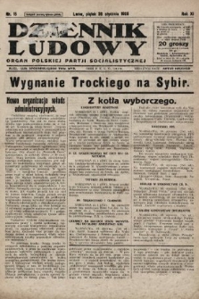 Dziennik Ludowy : organ Polskiej Partji Socjalistycznej. 1928, nr 15