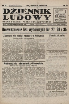 Dziennik Ludowy : organ Polskiej Partji Socjalistycznej. 1928, nr 23