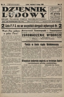 Dziennik Ludowy : organ Polskiej Partji Socjalistycznej. 1928, nr 31