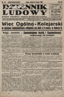 Dziennik Ludowy : organ Polskiej Partji Socjalistycznej. 1928, nr 39