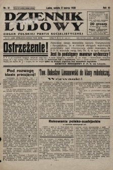 Dziennik Ludowy : organ Polskiej Partji Socjalistycznej. 1928, nr 51