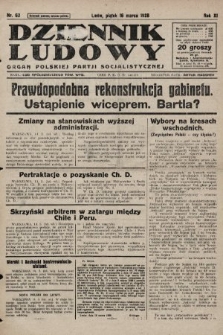 Dziennik Ludowy : organ Polskiej Partji Socjalistycznej. 1928, nr 63