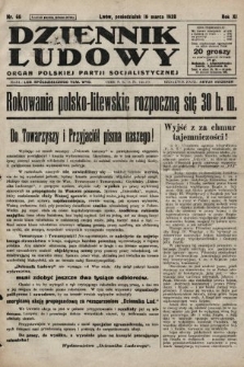 Dziennik Ludowy : organ Polskiej Partji Socjalistycznej. 1928, nr 66