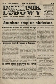 Dziennik Ludowy : organ Polskiej Partji Socjalistycznej. 1928, nr 161