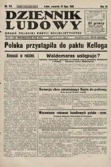 Dziennik Ludowy : organ Polskiej Partji Socjalistycznej. 1928, nr 162