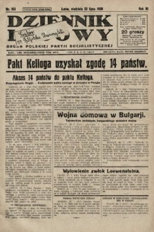 Dziennik Ludowy : organ Polskiej Partji Socjalistycznej. 1928, nr 165