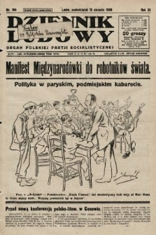 Dziennik Ludowy : organ Polskiej Partji Socjalistycznej. 1928, nr 184