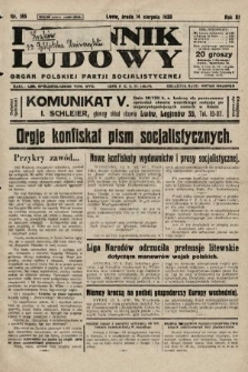 Dziennik Ludowy : organ Polskiej Partji Socjalistycznej. 1928, nr 185