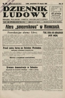 Dziennik Ludowy : organ Polskiej Partji Socjalistycznej. 1928, nr 189