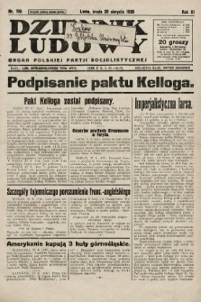 Dziennik Ludowy : organ Polskiej Partji Socjalistycznej. 1928, nr 196