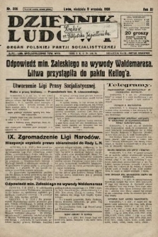 Dziennik Ludowy : organ Polskiej Partji Socjalistycznej. 1928, nr 206