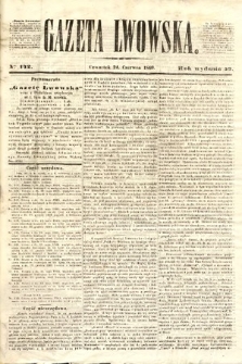 Gazeta Lwowska. 1869, nr 142