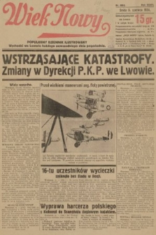 Wiek Nowy : popularny dziennik ilustrowany (wydanie popołudniowe). 1934, nr 9890