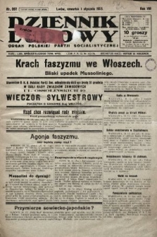 Dziennik Ludowy : organ Polskiej Partji Socjalistycznej. 1924, nr 297