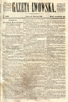 Gazeta Lwowska. 1869, nr 214