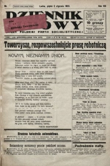 Dziennik Ludowy : organ Polskiej Partji Socjalistycznej. 1925, nr 1