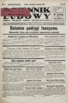 Dziennik Ludowy : organ Polskiej Partji Socjalistycznej. 1925, nr 2