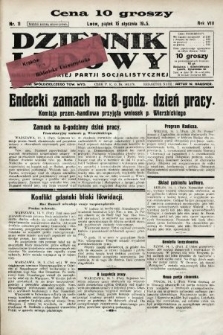 Dziennik Ludowy : organ Polskiej Partji Socjalistycznej. 1925, nr 11