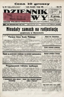 Dziennik Ludowy : organ Polskiej Partji Socjalistycznej. 1925, nr 25