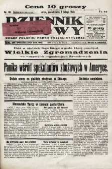 Dziennik Ludowy : organ Polskiej Partji Socjalistycznej. 1925, nr 32