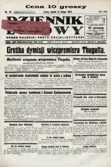 Dziennik Ludowy : organ Polskiej Partji Socjalistycznej. 1925, nr 35