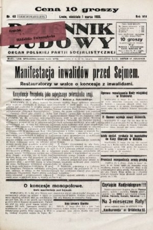 Dziennik Ludowy : organ Polskiej Partji Socjalistycznej. 1925, nr 49