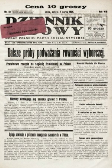 Dziennik Ludowy : organ Polskiej Partji Socjalistycznej. 1925, nr 54