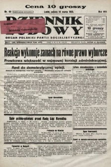 Dziennik Ludowy : organ Polskiej Partji Socjalistycznej. 1925, nr 60