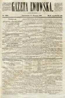 Gazeta Lwowska. 1869, nr 221