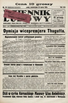 Dziennik Ludowy : organ Polskiej Partji Socjalistycznej. 1925, nr 62