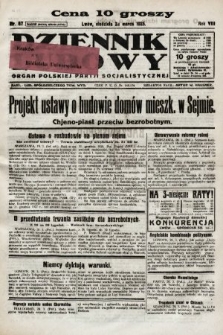 Dziennik Ludowy : organ Polskiej Partji Socjalistycznej. 1925, nr 67
