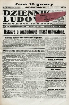 Dziennik Ludowy : organ Polskiej Partji Socjalistycznej. 1925, nr 79