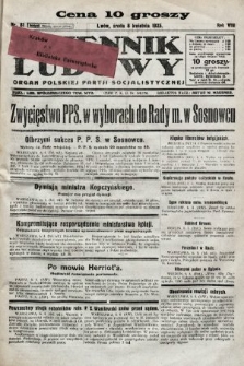 Dziennik Ludowy : organ Polskiej Partji Socjalistycznej. 1925, nr 81