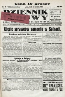 Dziennik Ludowy : organ Polskiej Partji Socjalistycznej. 1925, nr 91