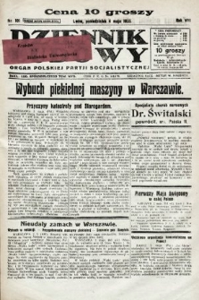 Dziennik Ludowy : organ Polskiej Partji Socjalistycznej. 1925, nr 101