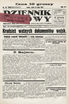 Dziennik Ludowy : organ Polskiej Partji Socjalistycznej. 1925, nr 110