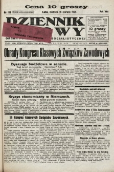 Dziennik Ludowy : organ Polskiej Partji Socjalistycznej. 1925, nr 133