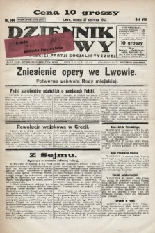 Dziennik Ludowy : organ Polskiej Partji Socjalistycznej. 1925, nr 144